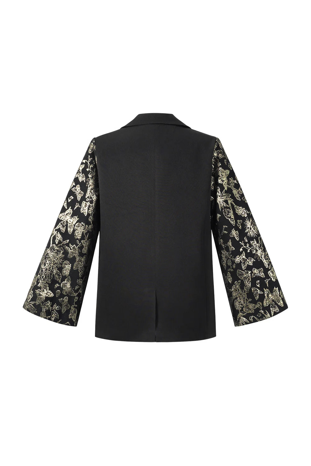 Feestelijke blazer jacquardmouwen