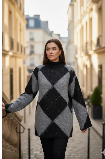 Farfalla - Sweater with geometric patterns