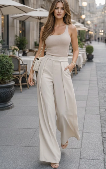 MILA Wide-leg trousers
