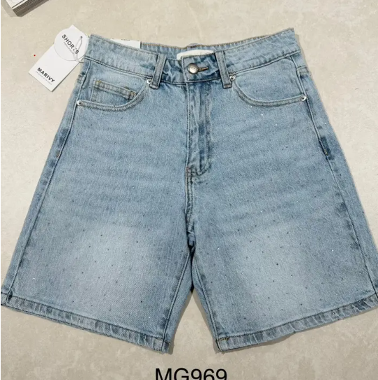 Loes jeans short