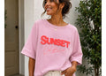 sunset T shirt